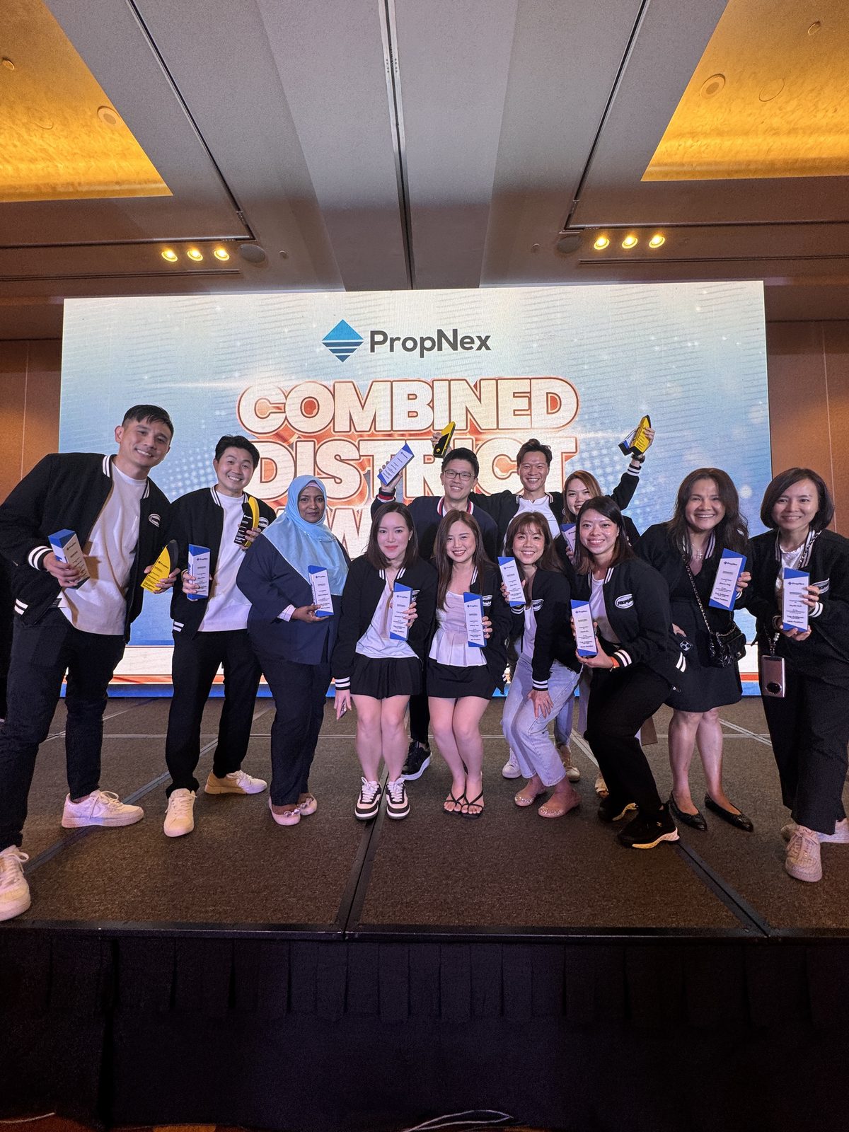 Team at PropNex Combined District Awards