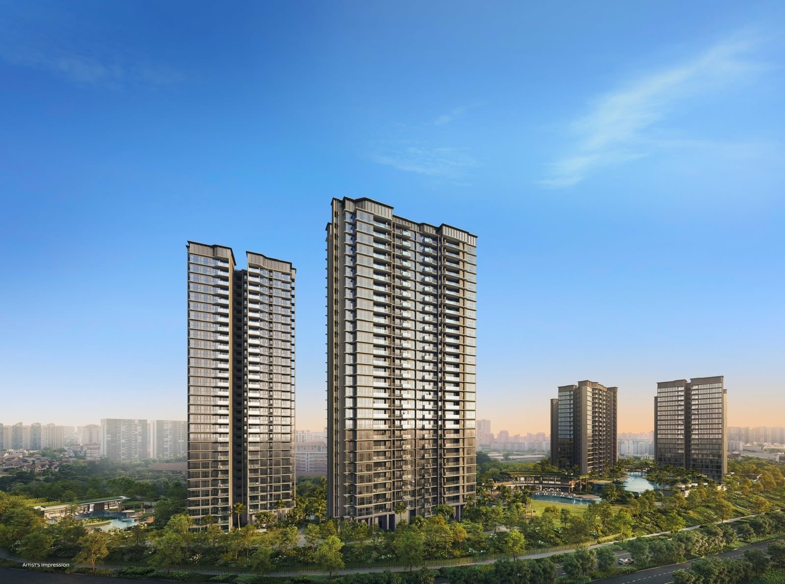 Thomson Reserve — Artist's Impression, District 20